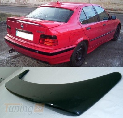 AOM Tuning Спойлер на багажник для BMW 3 E36 1990-2000 низкий - Зображення 2