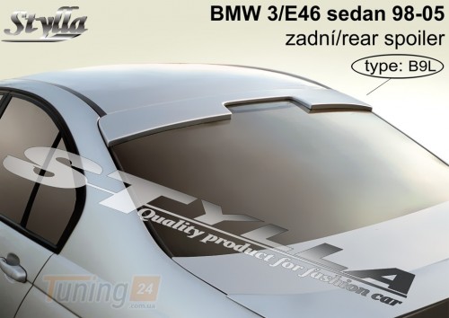 Stylla Бленда на заднее стекло для  BMW 3 E46 Sedan 1997-2006 - Картинка 1
