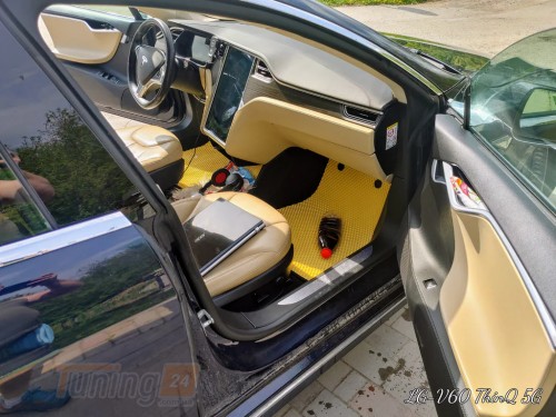 EVA Автомобільні килимки в салон EVA для Tesla Model S 2012 - Зображення 2