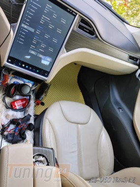 EVA Автомобільні килимки в салон EVA для Tesla Model S 2012 - Зображення 3