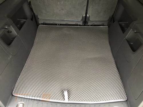 EVA Коврик в багажник EVA V2 для Volkswagen Caddy 3 2010-2015 MAXI черный - Картинка 2