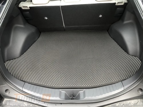 EVA Коврик в багажник EVA для Toyota bZ4X 2022+ черный - Картинка 1