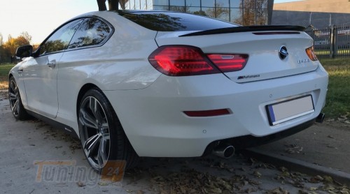 AOM Tuning Липспойлер на багажник для BMW 6 F12/F13 2011-2018 в стиле М6 - Картинка 2