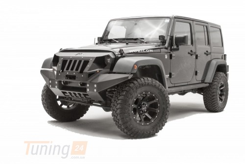 more 4x4 Силовий передній бампер DRAGON на Jeep Wrangler (JK) 2007-2018 - Зображення 1