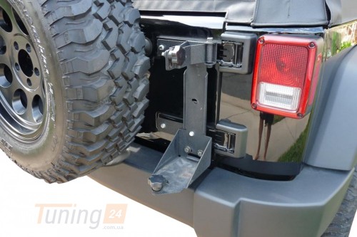 more 4x4 Крепление домкрата HI-LIFT на Jeep Wrangler (JK) 2007-2018 - Зображення 1