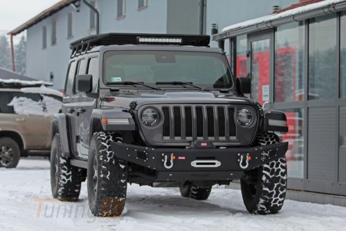 more 4x4 Силовий передній бампер на Jeep Wrangler (JL) 2018+ - Зображення 2