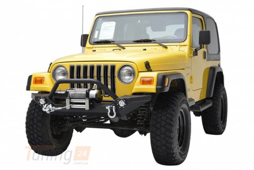 more 4x4 Передній бампер с диодами ASPEN на Jeep Wrangler (YJ) 1986-1996 - Зображення 3