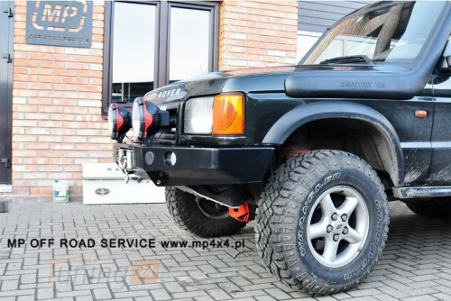 more 4x4 Передній бампер силовий HD3 на Land rover DISCOVERY 2 1998-2004 - Зображення 2