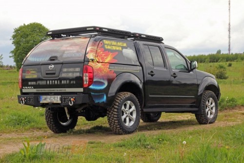 more 4x4 Бічні силові пороги на Nissan Navara D40 2005-2010 - Зображення 3