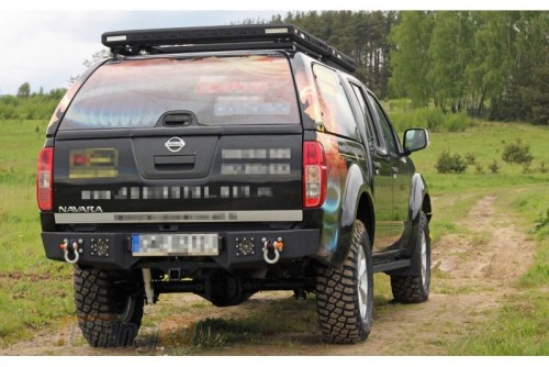 more 4x4 Задній силовий бампер на Nissan Navara D40 2005-2010 - Зображення 3