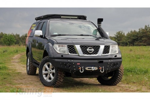 more 4x4 Передній силовий бампер на Nissan Pathfinder R51 2005-2010 - Зображення 3