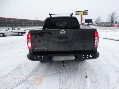 more 4x4 Задній силовий бампер на Nissan Navara D40 2005-2010 - Зображення 2