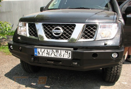 more 4x4 Передній силовий бампер на Nissan Navara D40 2005-2010 - Зображення 1