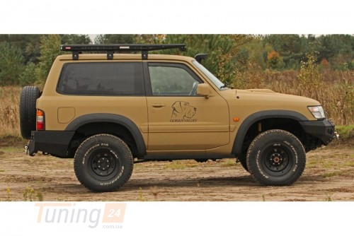 more 4x4 Бічні силові пороги на Nissan Patrol Y61 1998-2010 SHORT - Зображення 3