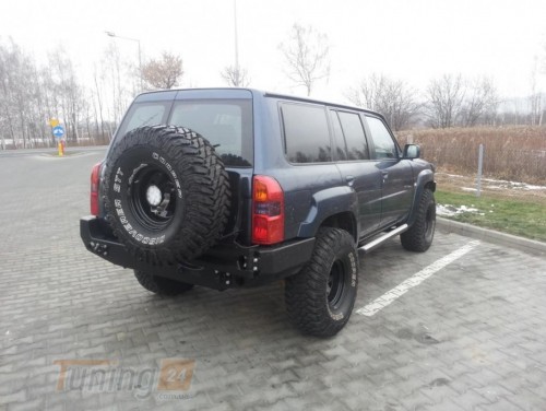 more 4x4 Задній бампер силовий на Nissan Patrol Y61 2005-2010 - Зображення 1