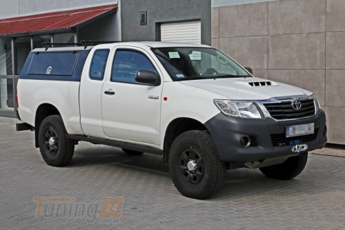 more 4x4 Бічні силові пороги на Toyota Hilux VIGO 2011-2015 - Зображення 4