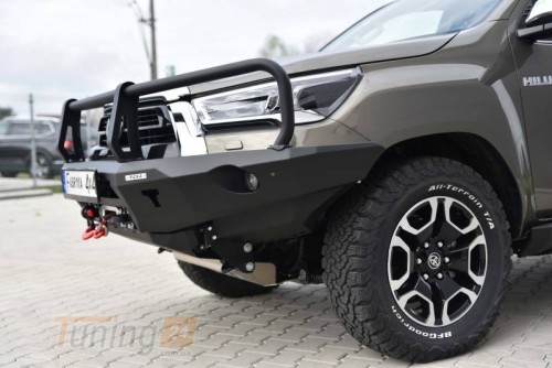 more 4x4 Дуга переднього бампера на Toyota Hilux 2019+ - Зображення 2