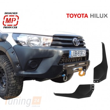 more 4x4 Сталеві кути бампера на Toyota Hilux Revo 2019+ - Зображення 2