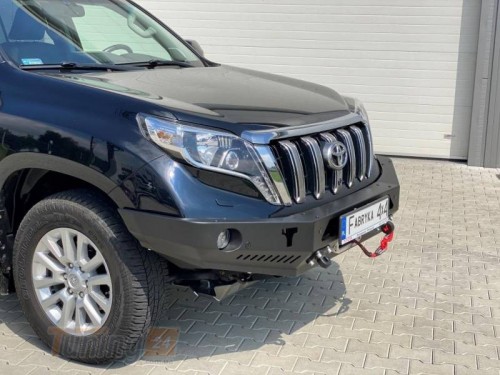 more 4x4 Передній силовий бампер CLASSIC на Toyota Land Cruiser Prado 150 J150 2009-2013 - Зображення 2