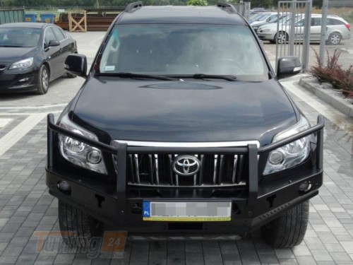 more 4x4 Передний силовой бампер с кенгурятником на Toyota Land Cruiser Prado 150 J150 2009-2013 - Картинка 1