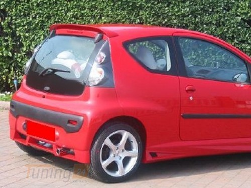 AOM Tuning Спойлер задний на ляду для Citroen C1 2005-2014 - Картинка 1