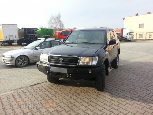 more 4x4 Силовий передній бампер на Toyota Land Cruiser 105/ J100 1998-2007 - Зображення 3