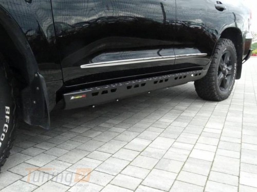 more 4x4 Боковые силовые пороги на Toyota Land Cruiser 200/ J200 2007-2012 - Картинка 3