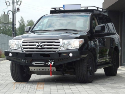 more 4x4 Передний силовой бампер на Toyota Land Cruiser 200/ J200 2007-2012 - Картинка 6