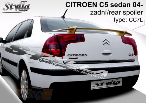 Stylla Спойлер задний на багажник для Citroen C5 Sedan 2004-2008 на ножках - Картинка 1