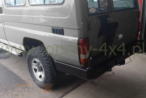 more 4x4 Задний силовой бампер на Toyota Land Cruiser HZJ 78 2007+ - Картинка 4