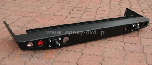 more 4x4 Задний силовой бампер на Toyota Land Cruiser HZJ 71 1984-2006 - Картинка 3