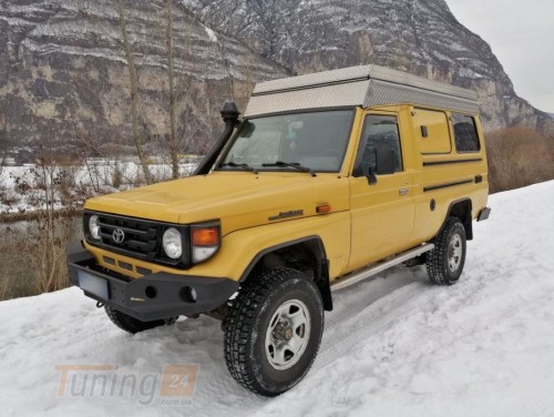 more 4x4 Передний силовой бампер на Toyota Land Cruiser HZJ 71 1984-2006 - Картинка 2