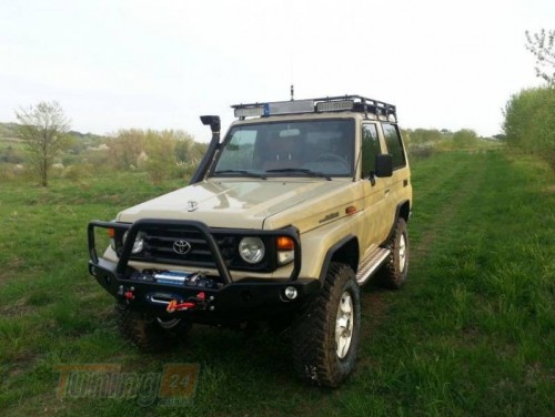 more 4x4 Багажник на крышу с сеткой на Toyota Land Cruiser HZJ71 1998-2007 - Картинка 1