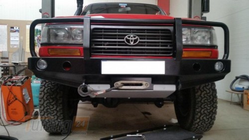 more 4x4 Передняя защита на Toyota Land Cruiser 80/J80 1990-1998 - Картинка 1