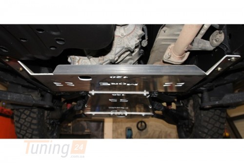 more 4x4 Комплект защит днища на Toyota Land Cruiser Prado J120/J125 2002-2009 (ДИЗЕЛЬ) - Картинка 2