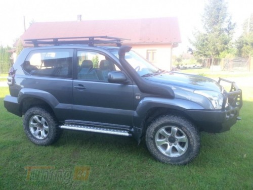 more 4x4 Боковые пороги на Toyota Land Cruiser Prado J125 (Короткая база) - Картинка 4