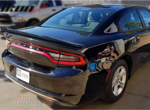  Ikon Motorsports Спойлер на багажник для Dodge Charger 2015-2021 в стиле V2 - Картинка 2