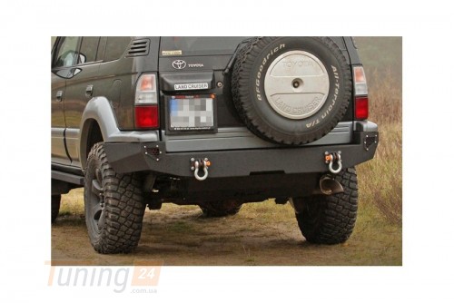 more 4x4 Задний силовой бампер на Toyota Land Cruiser Prado J90/95 1996-2002 - Картинка 3