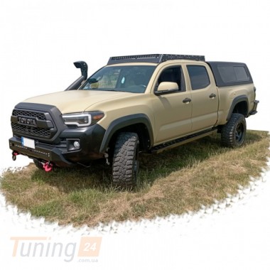 more 4x4 Стальные силовые пороги на Toyota Tacoma 2005-2015 - Картинка 4