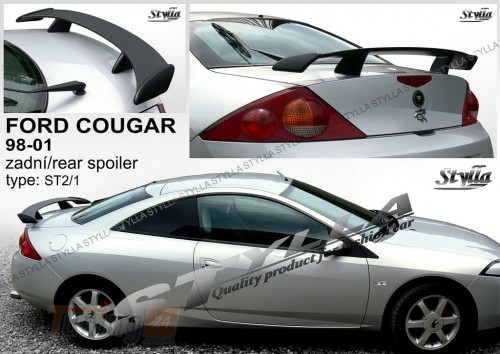 Stylla Спойлер задний на багажник для Ford Cougar 1998-2001 на ножках - Картинка 1