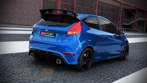 Maxton Design Спойлер задний на ляду для Ford Fiesta MK7 2008-2017 в стиле RS - Картинка 1