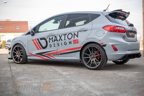 Maxton Design Накладка на спойлер для Ford Fiesta MK8 2017+ вариант 2 - Картинка 3