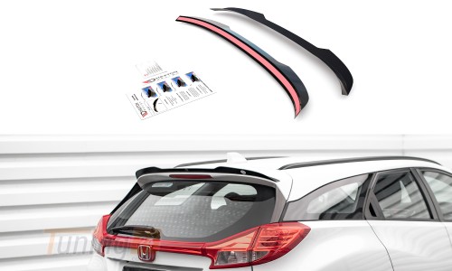 Maxton Design Накладка на спойлер для Honda Civic MK9 Tourer 2011-2014 - Картинка 1