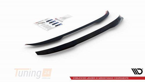 Maxton Design Накладка на спойлер для Honda Civic MK9 Tourer 2011-2014 - Картинка 3