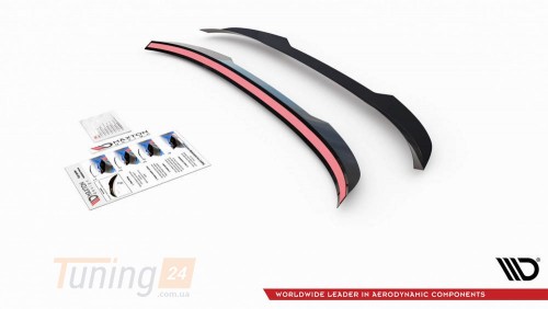 Maxton Design Накладка на спойлер для Honda Civic MK9 Tourer 2011-2014 - Картинка 5