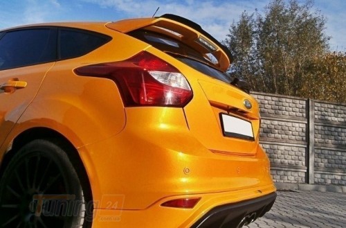 Maxton Design Накладка на спойлер для Ford Focus Mk3 FL Hatchback 2015-2018 версия ST - Картинка 2