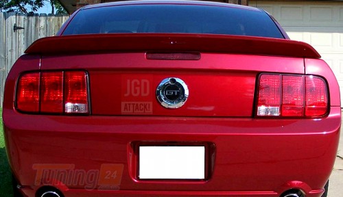  Ikon Motorsports Спойлер на багажник для Ford Mustang 2005-2009 в стиле GT500 - Зображення 2