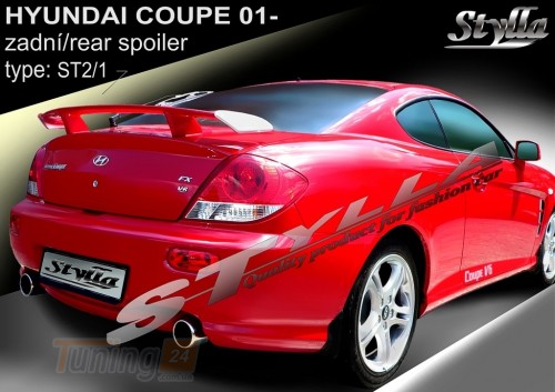 Stylla Спойлер задній на багажник для Hyundai Coupe 2001-2008 - Зображення 1