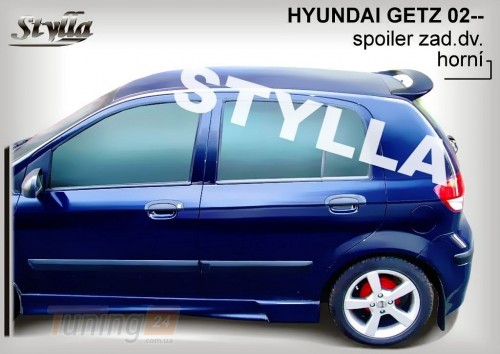 Stylla Спойлер задній на ляду для Hyundai Getz 2002-2011 - Зображення 1