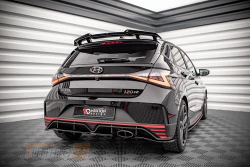 Maxton Design Накладка на спойлер для Hyundai I20 МК3 2020+ версія N - Зображення 3